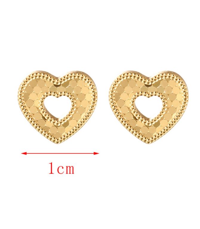 Aretes gold love