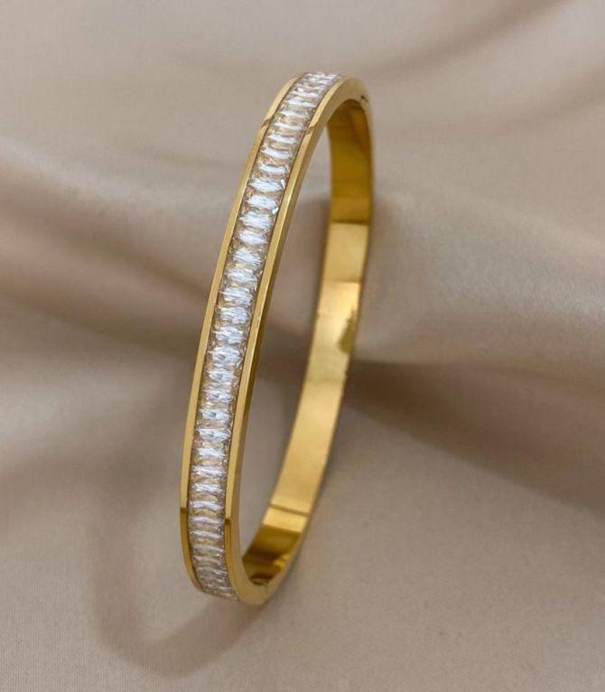 Brazalete gold round