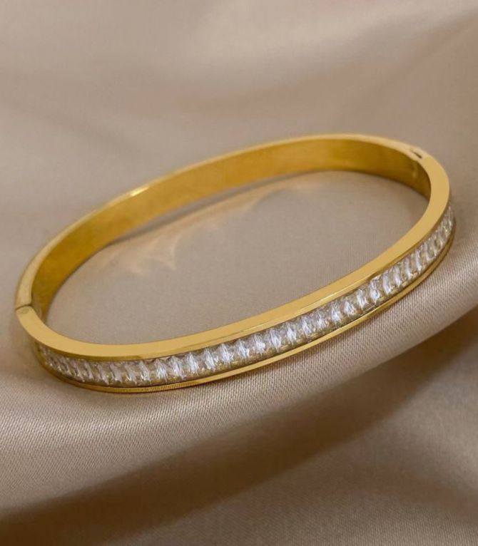 Brazalete gold round