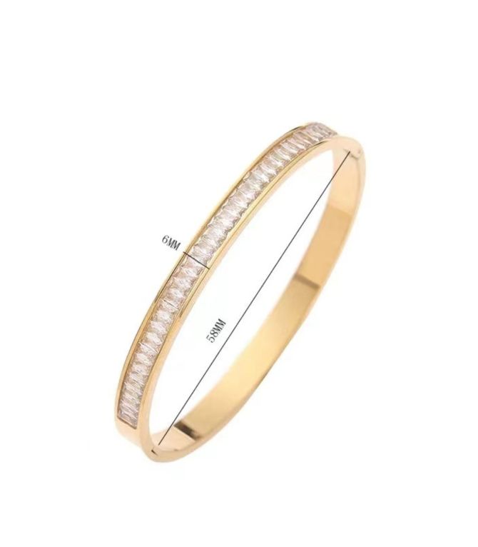 Brazalete gold round