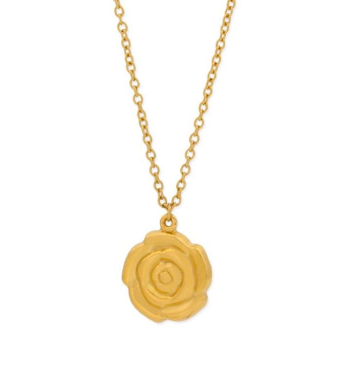 Collar gold steel rose