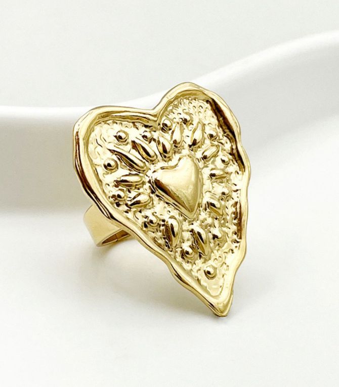 Anillo maxi corazón