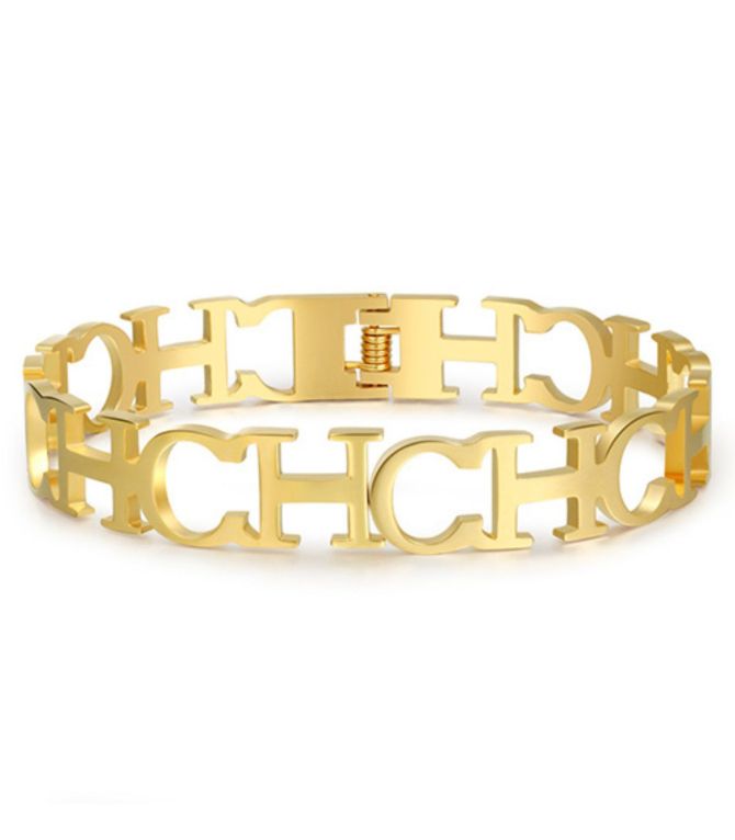 Brazalete CH gold