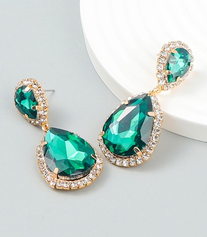 Aretes verdes