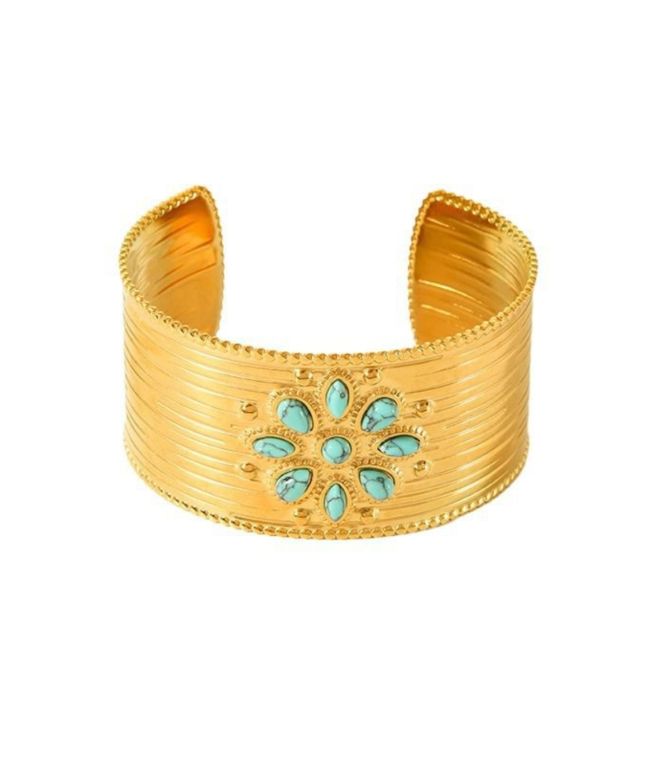 Brazalete blue pine flower