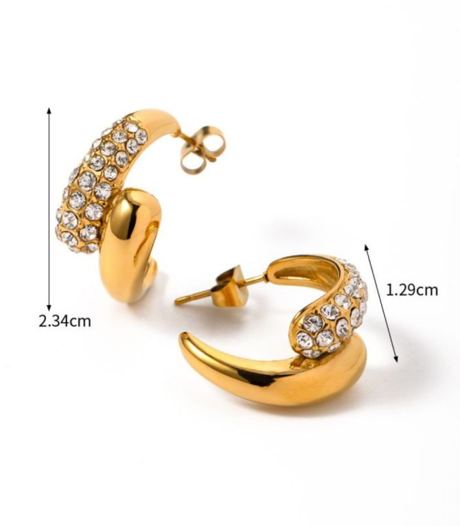 Aretes diamond c shaped