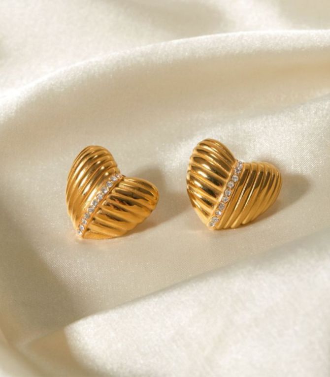 Aretes diamond ribbed hear