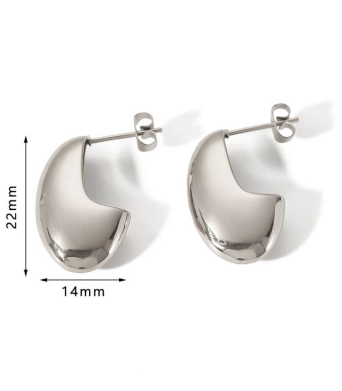 Aretes plata