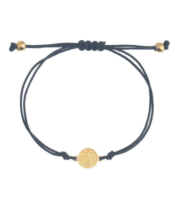 Brazalete negro medalla