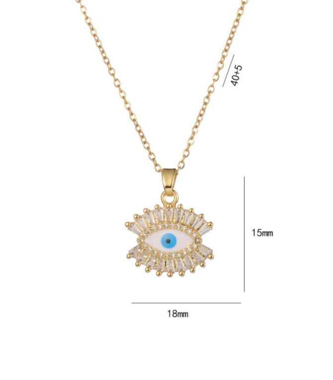 Collar diamond eye