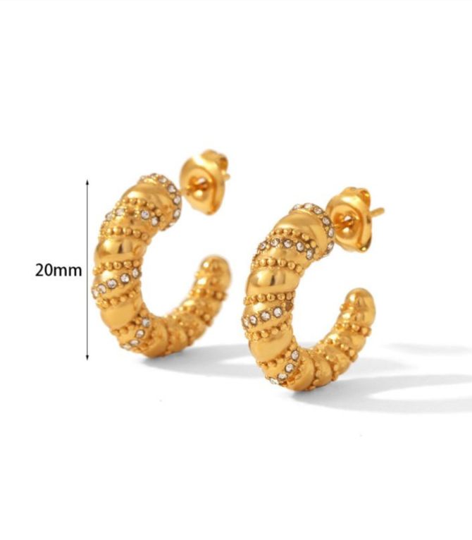 Aretes diamond c shaped