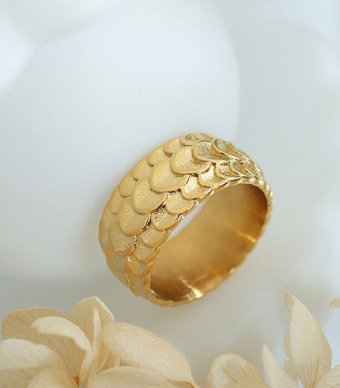 Anillo dorado fish scale 6