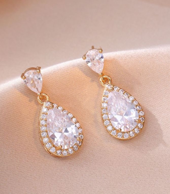 Aretes diamond drop