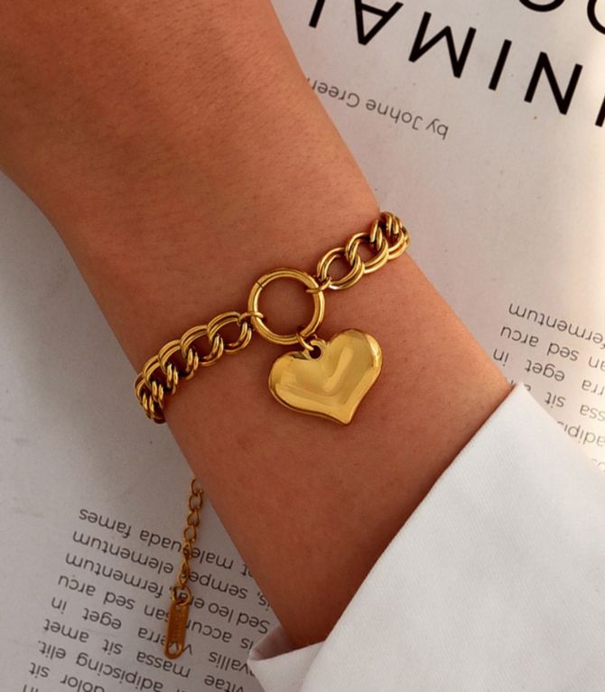 Brazalete love chain