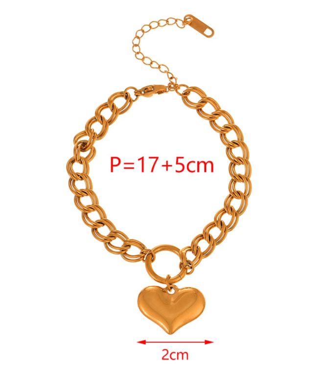 Brazalete love chain