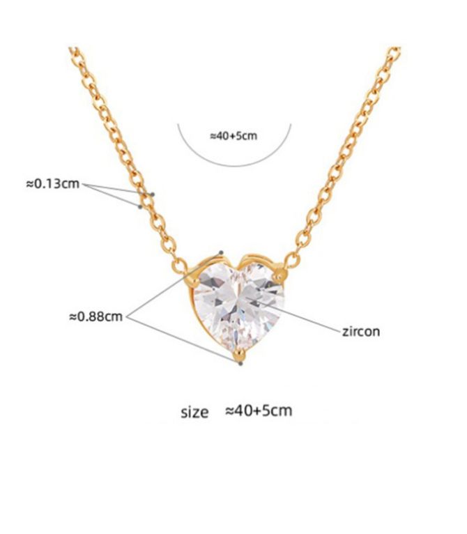 Collar diamond love