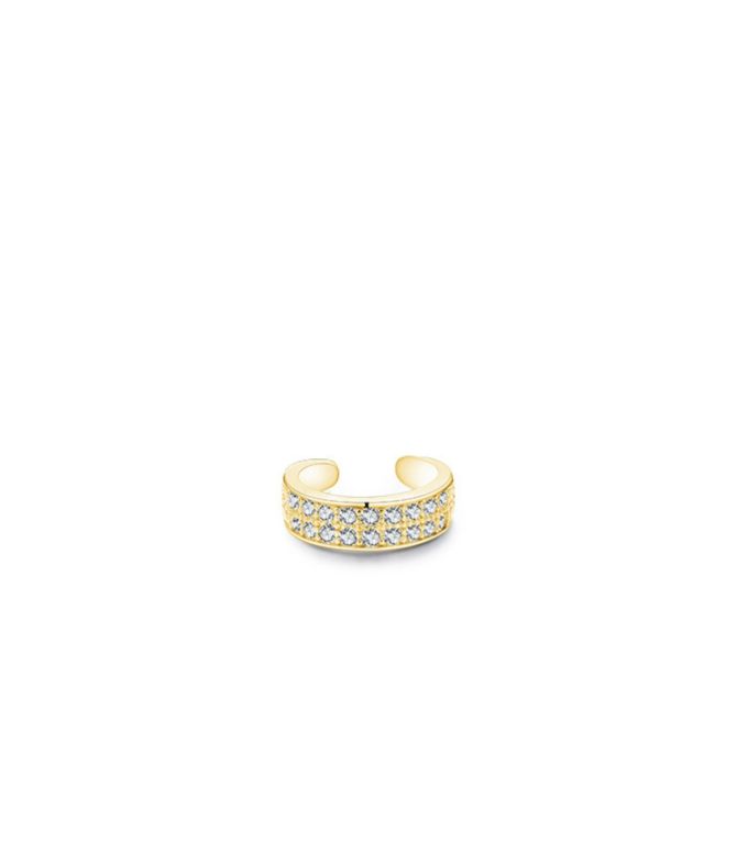 Ear clip S925 gold diamond