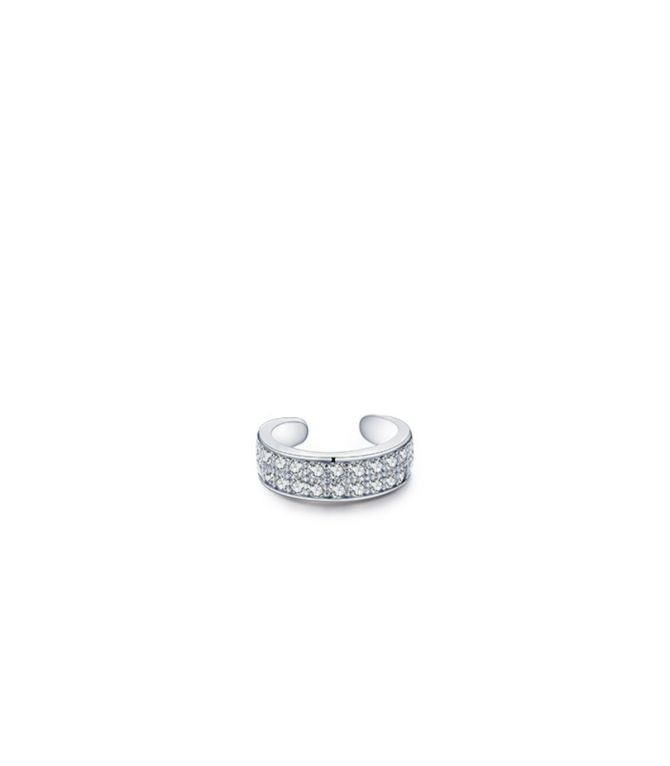 Ear clip S925 silver diamond