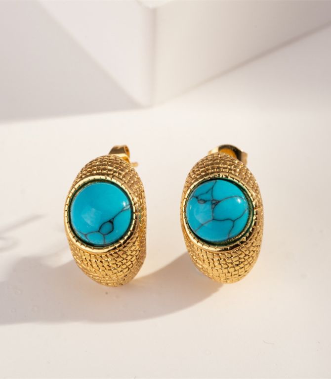 Aretes round blue pine