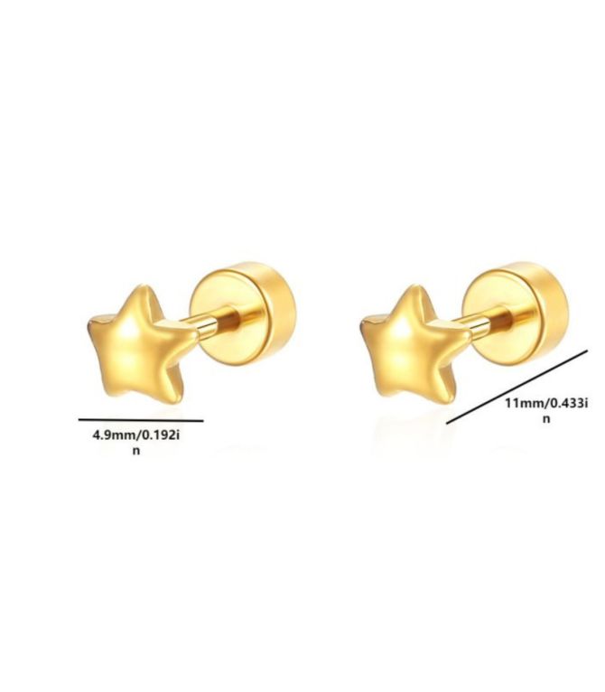 Aretes estrella