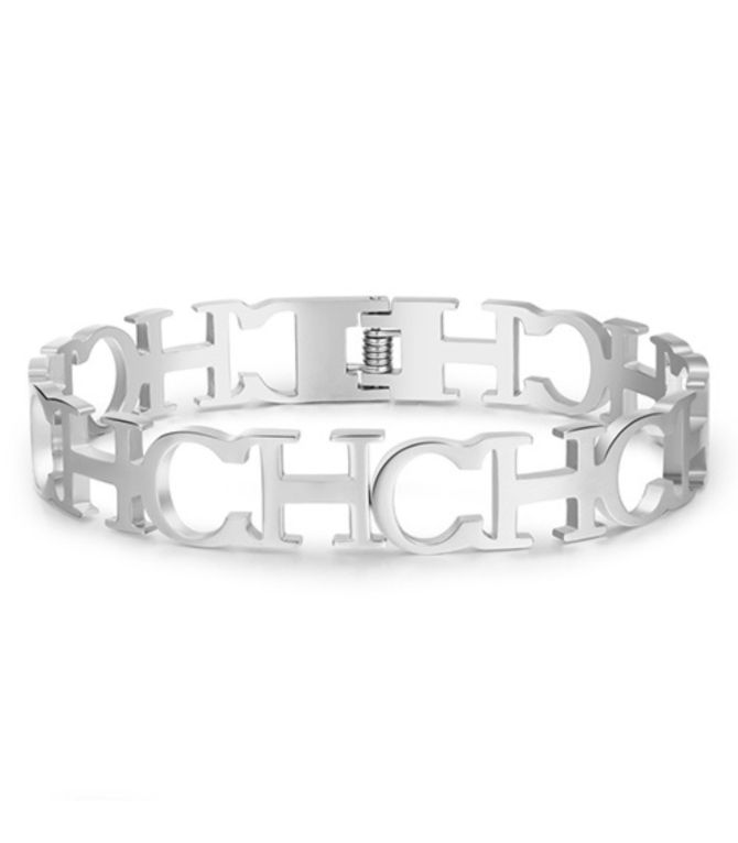 Brazalete plata CH