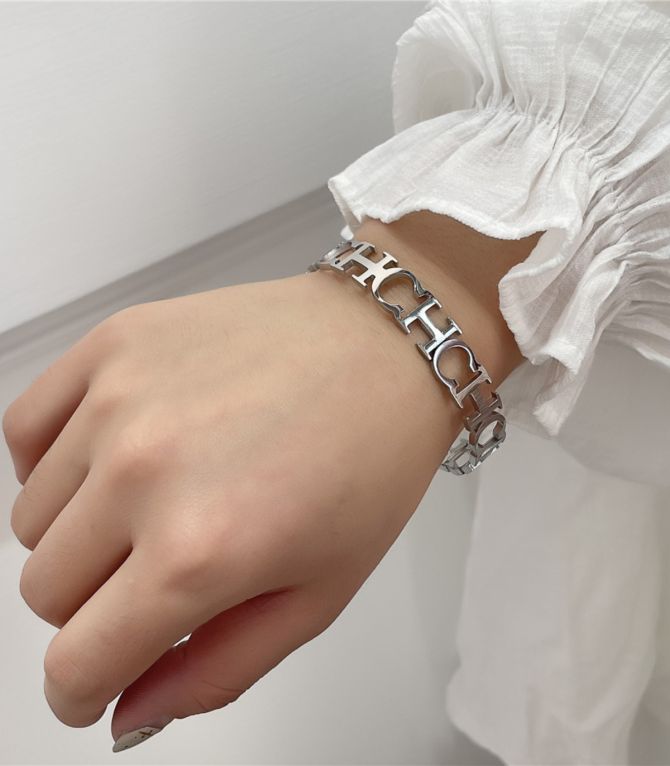 Brazalete plata CH