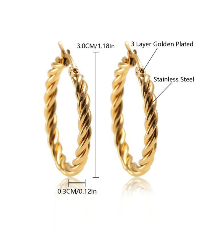 Aretes twist round