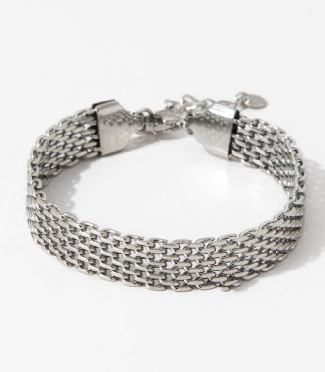 Brazalete silver strap