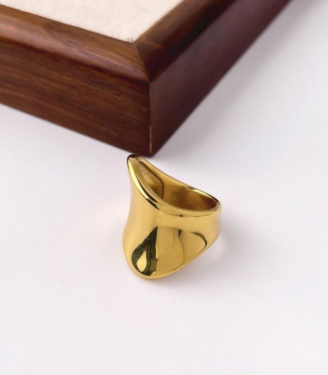 Anillo smooth geometric 8