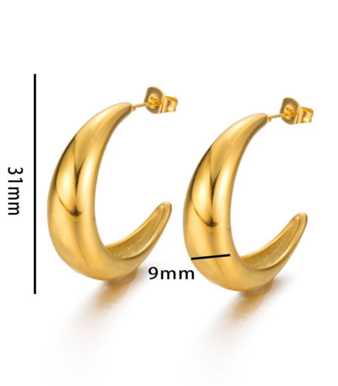 Aretes irregular c shaped