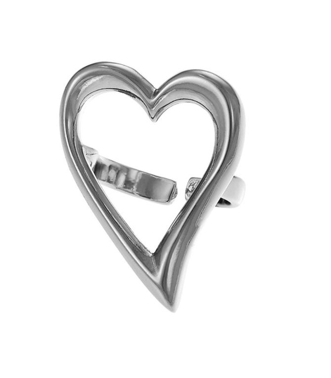 Anillo silver heart