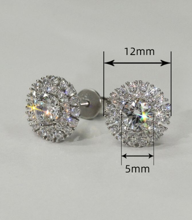 Aretes diamond round