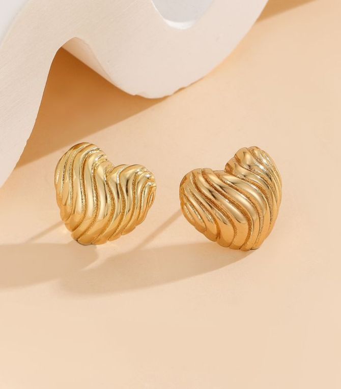 Aretes corazón