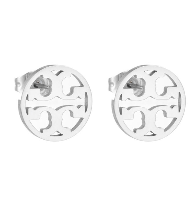 Aretes plata TT circle