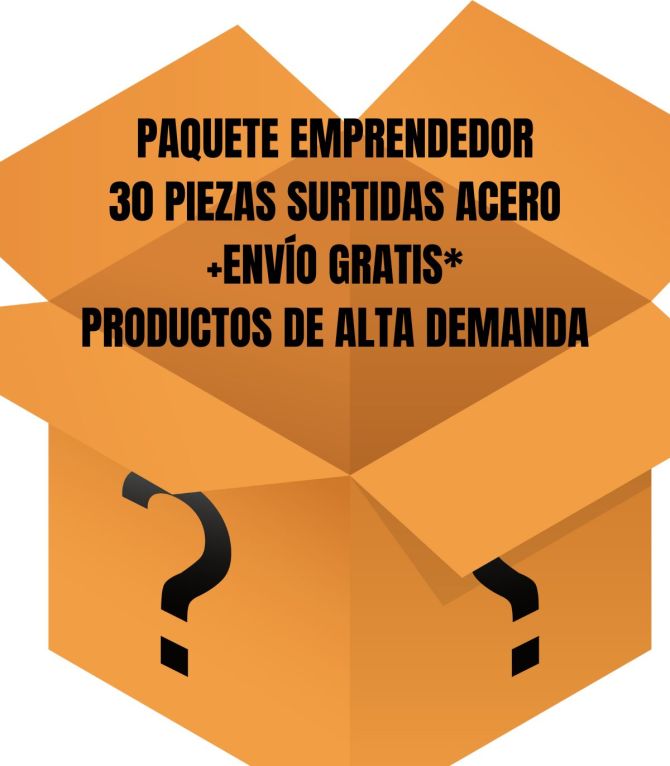 Paquete emprendedor 30pz