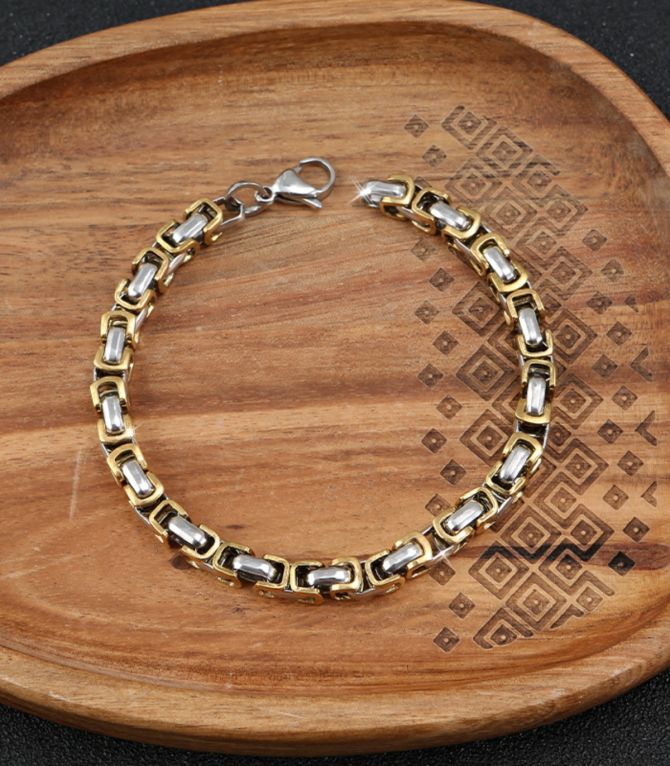 Brazalete geometric chain