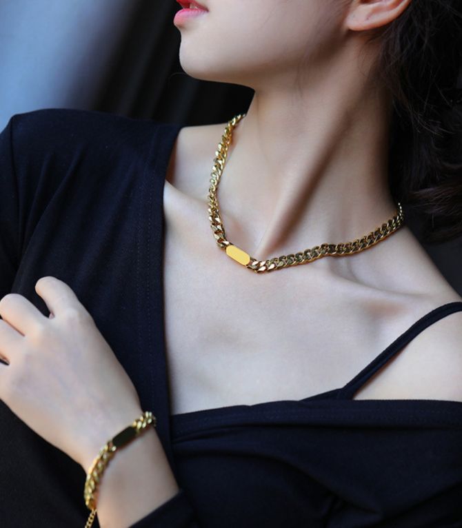 Collar geometric chain