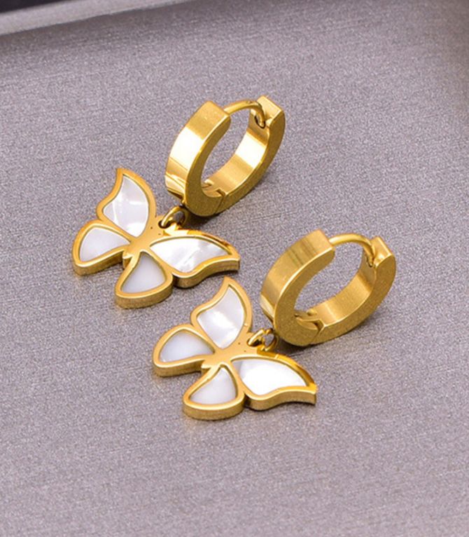 Aretes mariposas