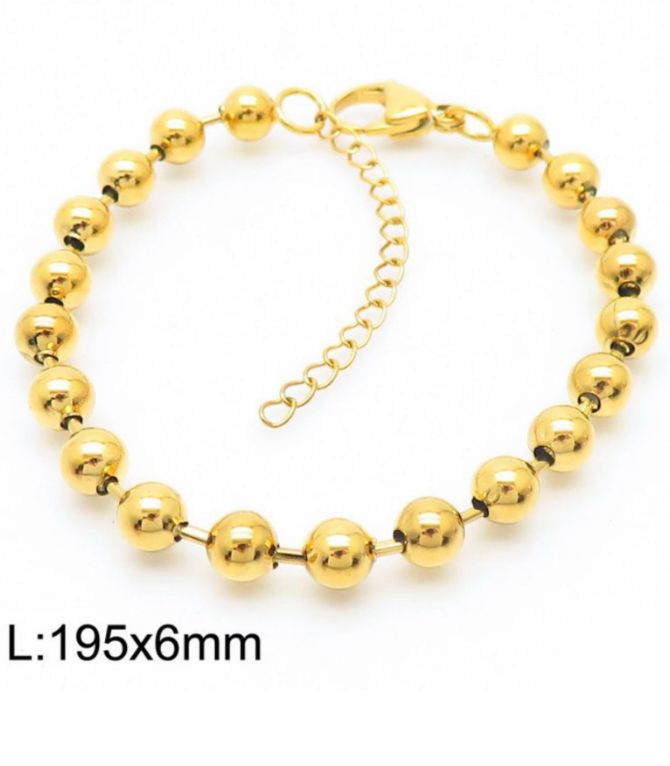 Brazalete ball chain 6mm