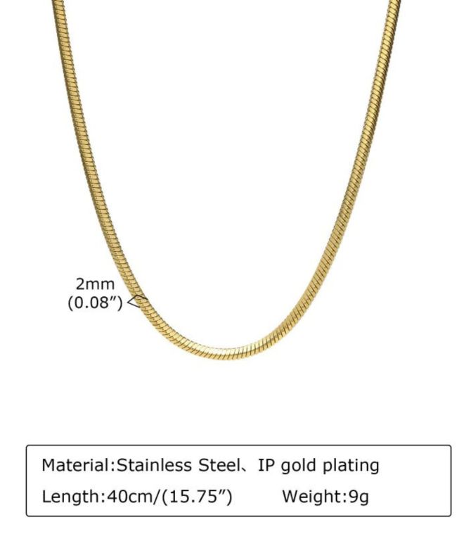 Collar snake bone 45cm