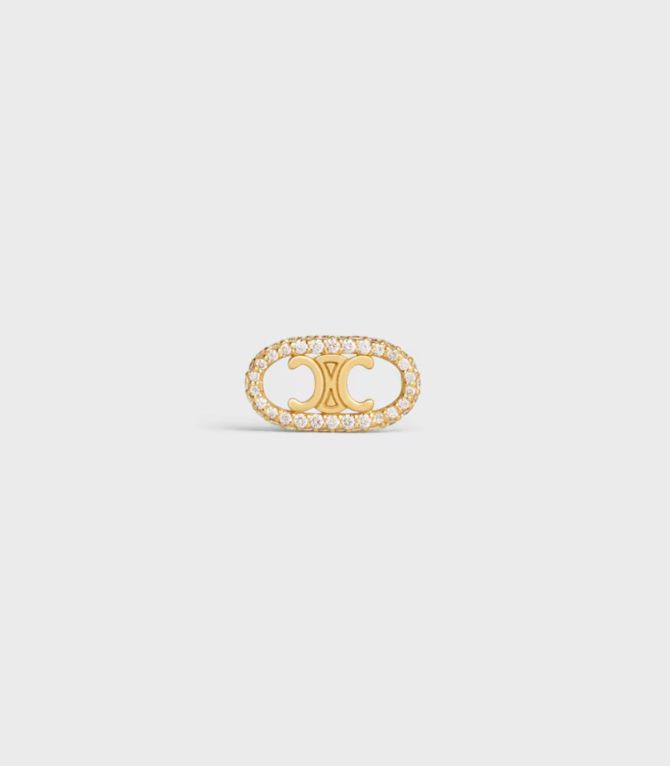 Aretes dorados CC