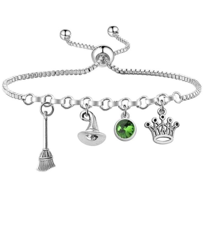 Brazalete green gemstone