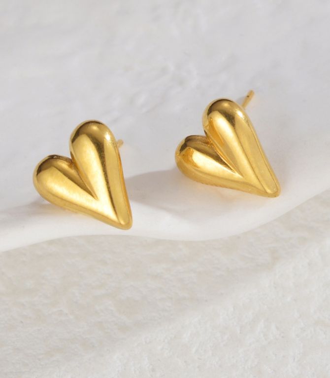 Aretes corazón