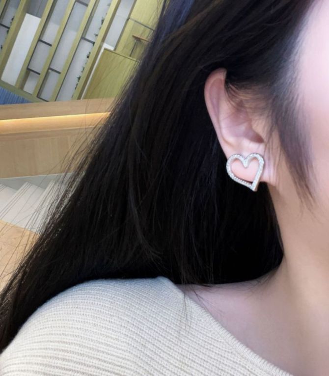 Aretes corazón