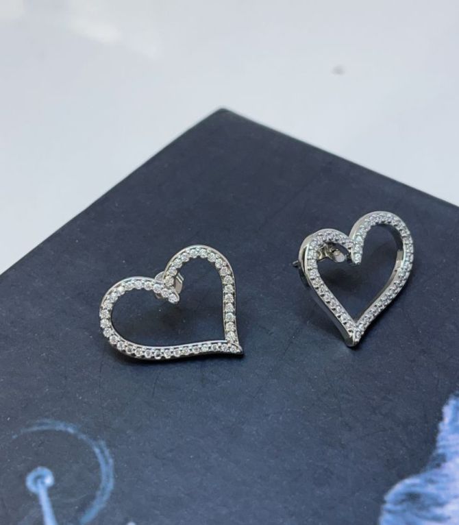Aretes corazón