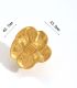 Anillo flor