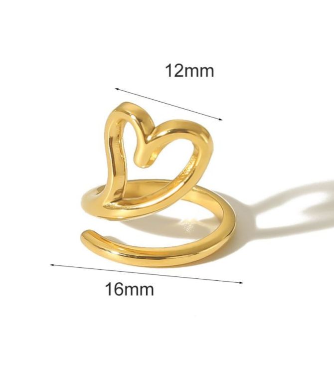 Anillo corazón