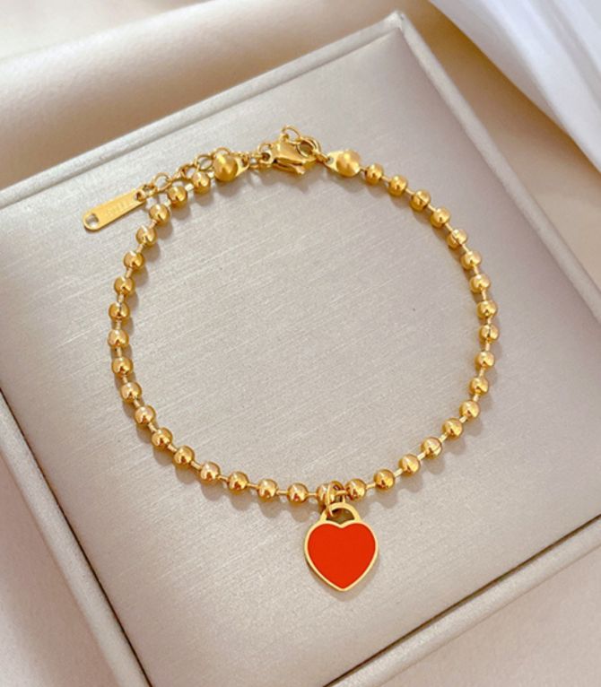 Brazalete heart ball