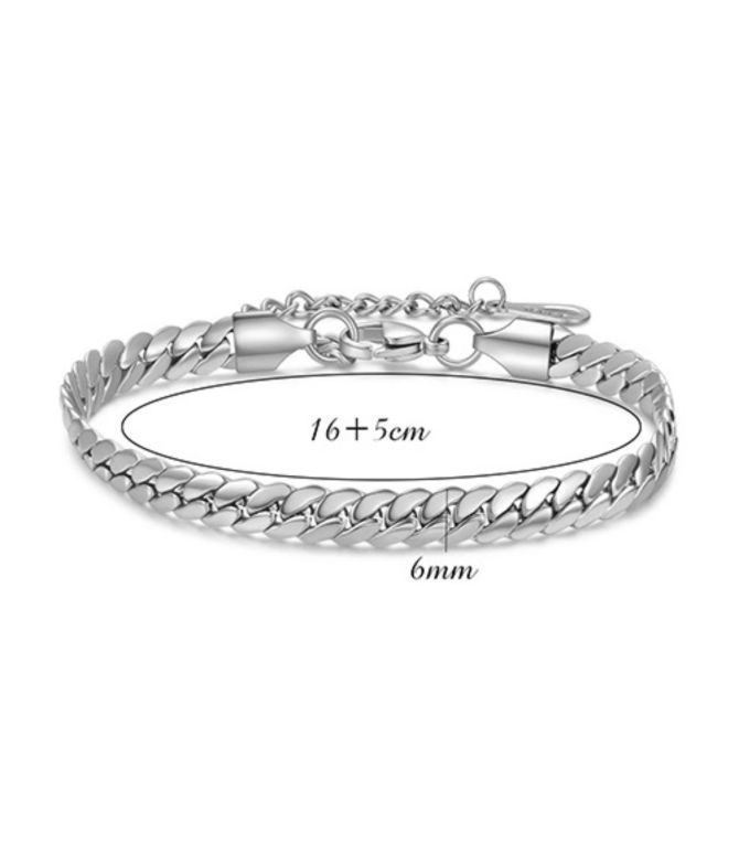 Brazalete silver snake