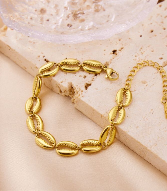 Brazalete de conchas